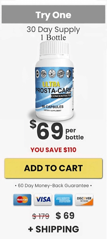 Ultra Prosta Care Buy 1 Bottle